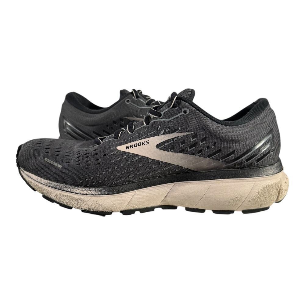 Brooks Ghost 13 Black Gray Women’s 8 Wide (D) Running Shoes Cushioned Neutral - Picture 6 of 8